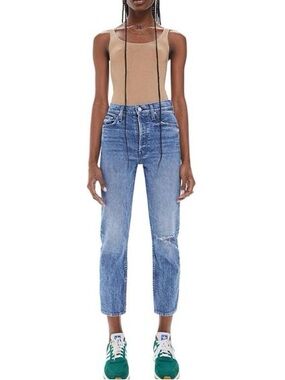 Mother Jeans The Tomcat Completely Over Distressed Size 25